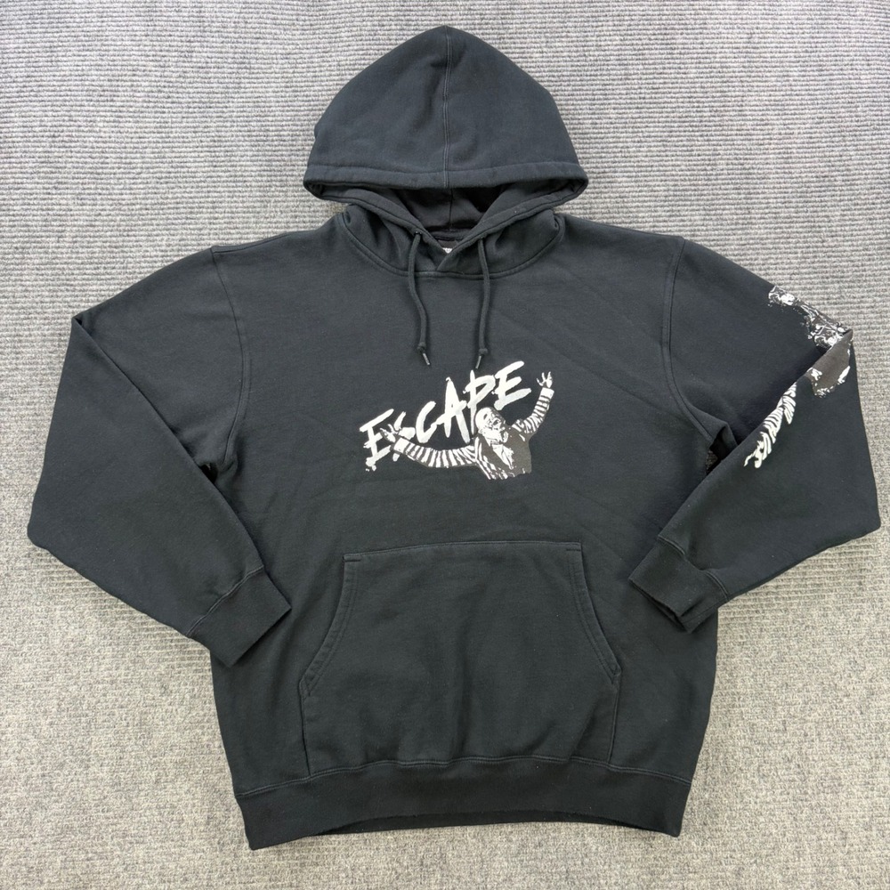 Insomniac Escape Halloween Psycho Circus 2023 Hoodie Black Large EDM Festival - Picture 2 of 14